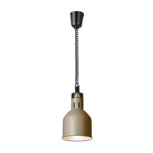 Värmelampa Höj & Sänkbar cylindrisk Beige 230 V, 250 W