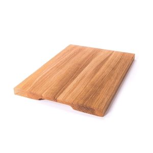 Skärbräda med handtag, oljad – 350x250x22mm
