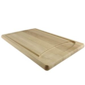 Skärbräda i bok, bultad, 700x400x40mm