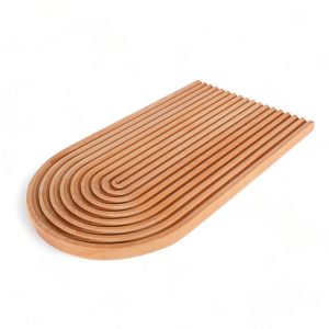 Brödbräda/serveringsbricka i bok – 500x200x21mm