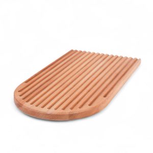 Brödbräda/serveringsbricka i bok – 500x200x21mm