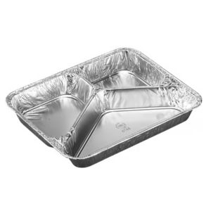 Aluminiumform 3-fack 380/220/160 ml 227x177x30 mm