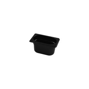 Kantin GN 1/9-100 Polypropen, Svart