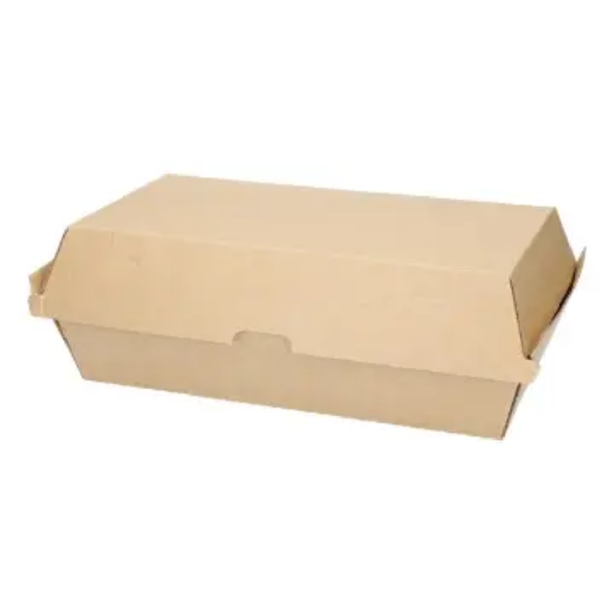 Matbox XL wellpapplåda - 225x130x38/77mm - 2