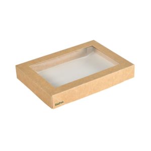 Viking Brick Lock med fönster 1100 ml Brun