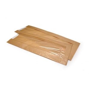 Brödpåse brun utan ribb - 140/70x320mm