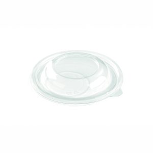 Plastlock Ø 140 mm högt RPET Transparent