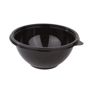 Skål 500 ml Ø140 mm Rund svart PET