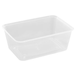 Mikroform 960ml, 175x120x66 mm, Transparent