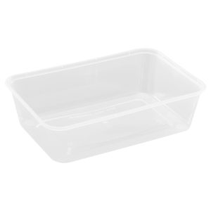 Mikroform 650ml, 175x120x45 mm, Transp